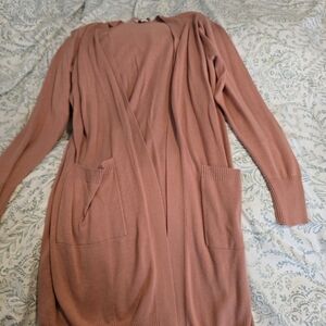 Denim&Co Soft Rose Sweater